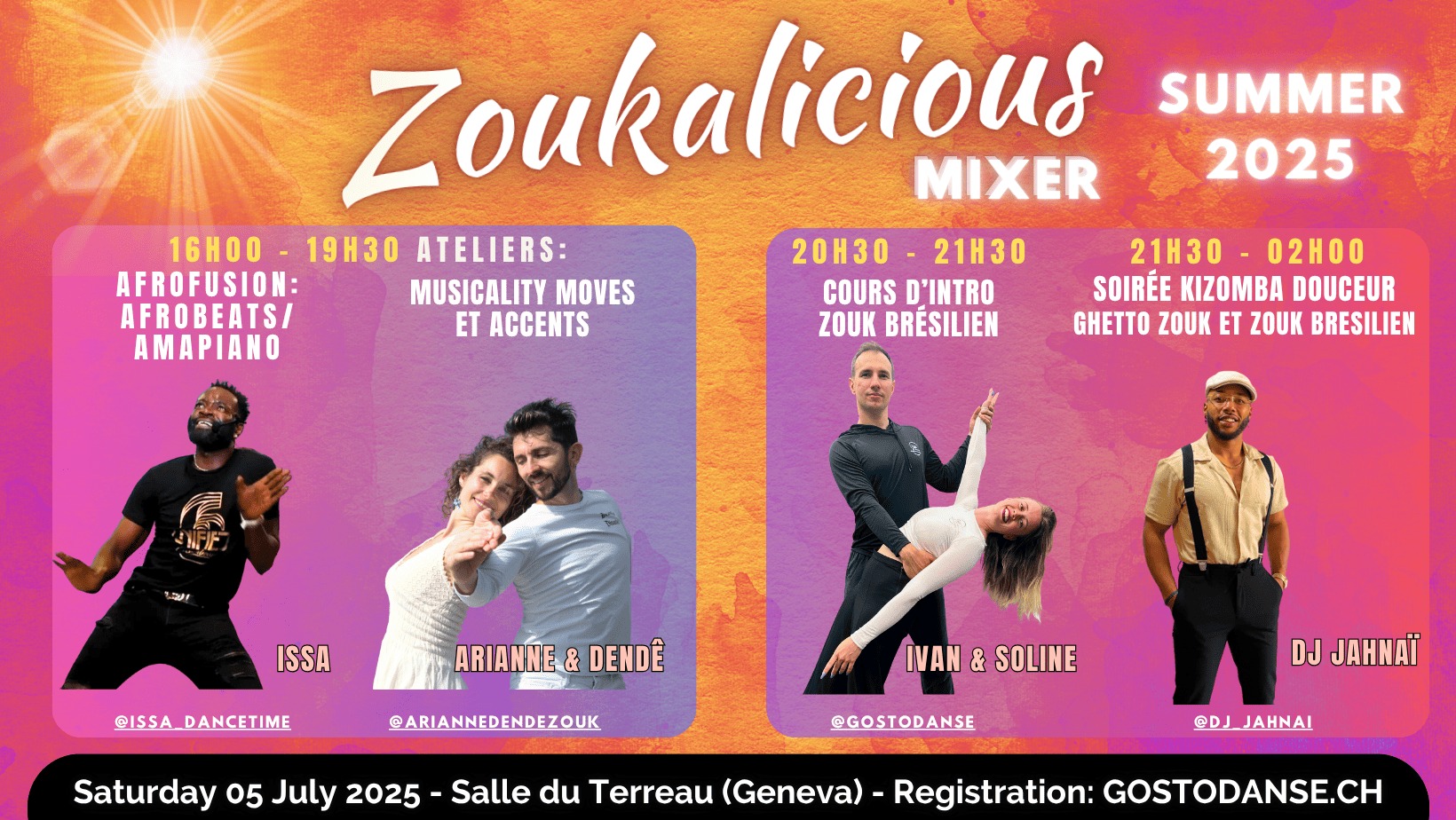 Zoukalicious Mixer - Kizomba & AfroFusion