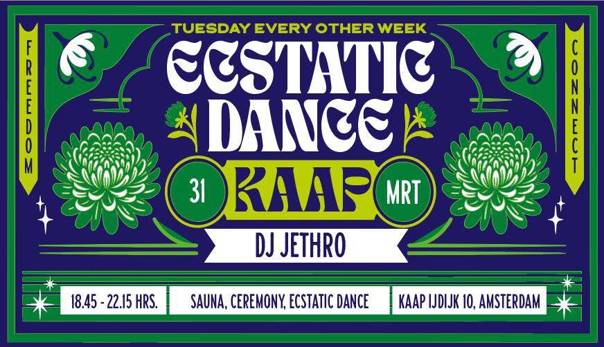 Ecstatic Dance Kaap Amsterdam: DJ Jethro