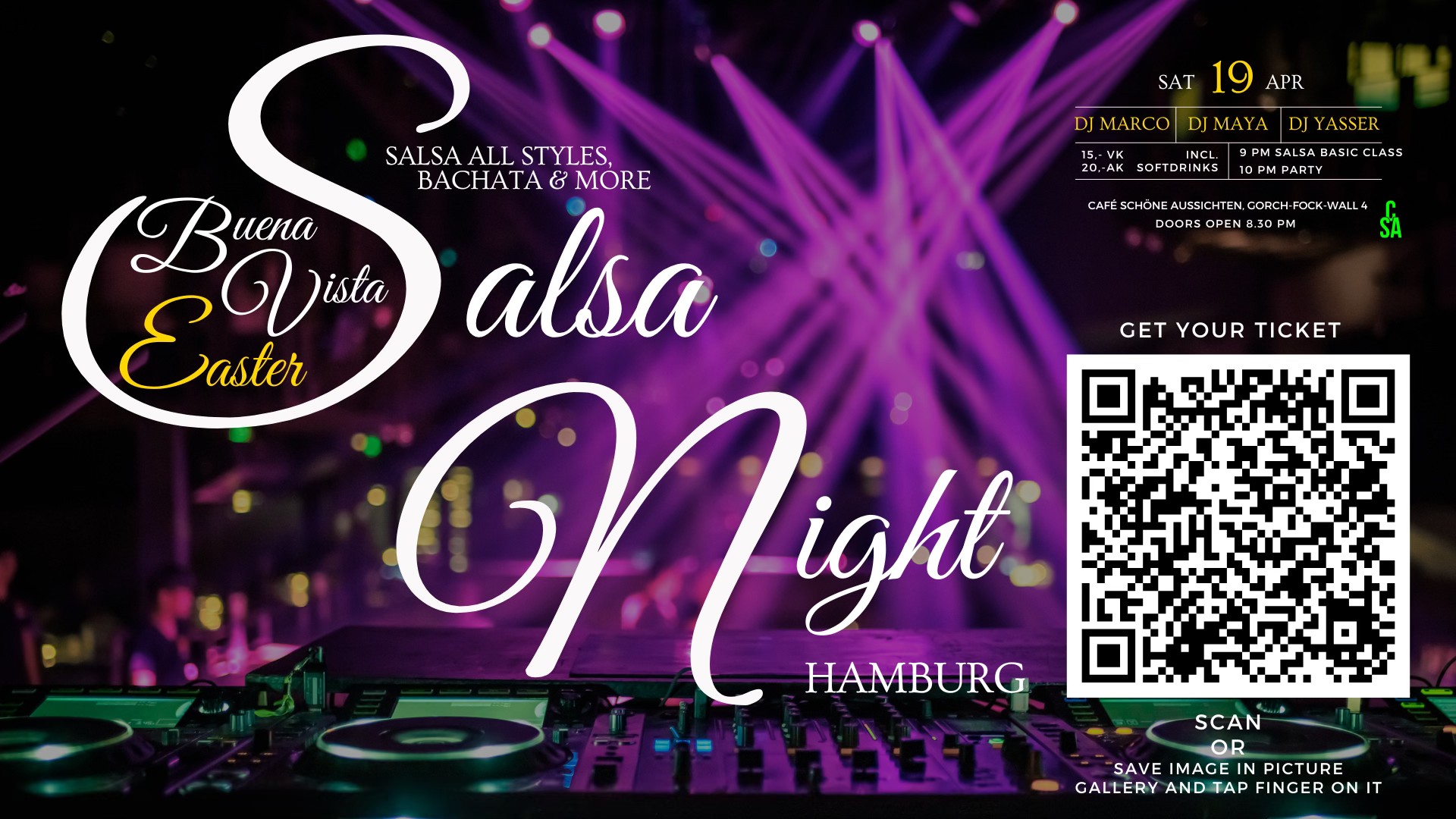 Buena Vista "EASTER" Salsa Night Hamburg