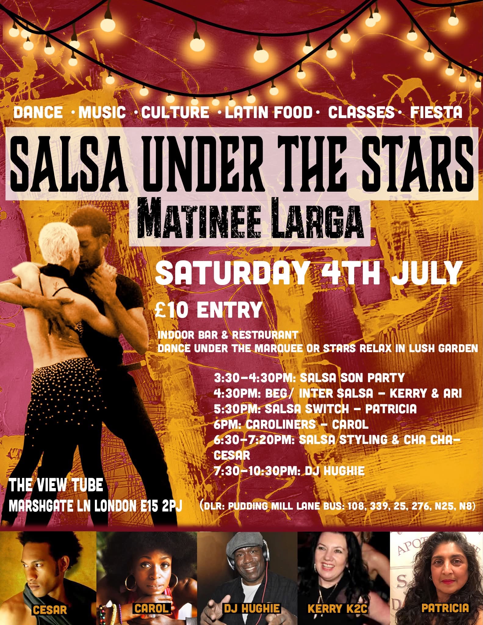 SALSA UNDER THE STARS
