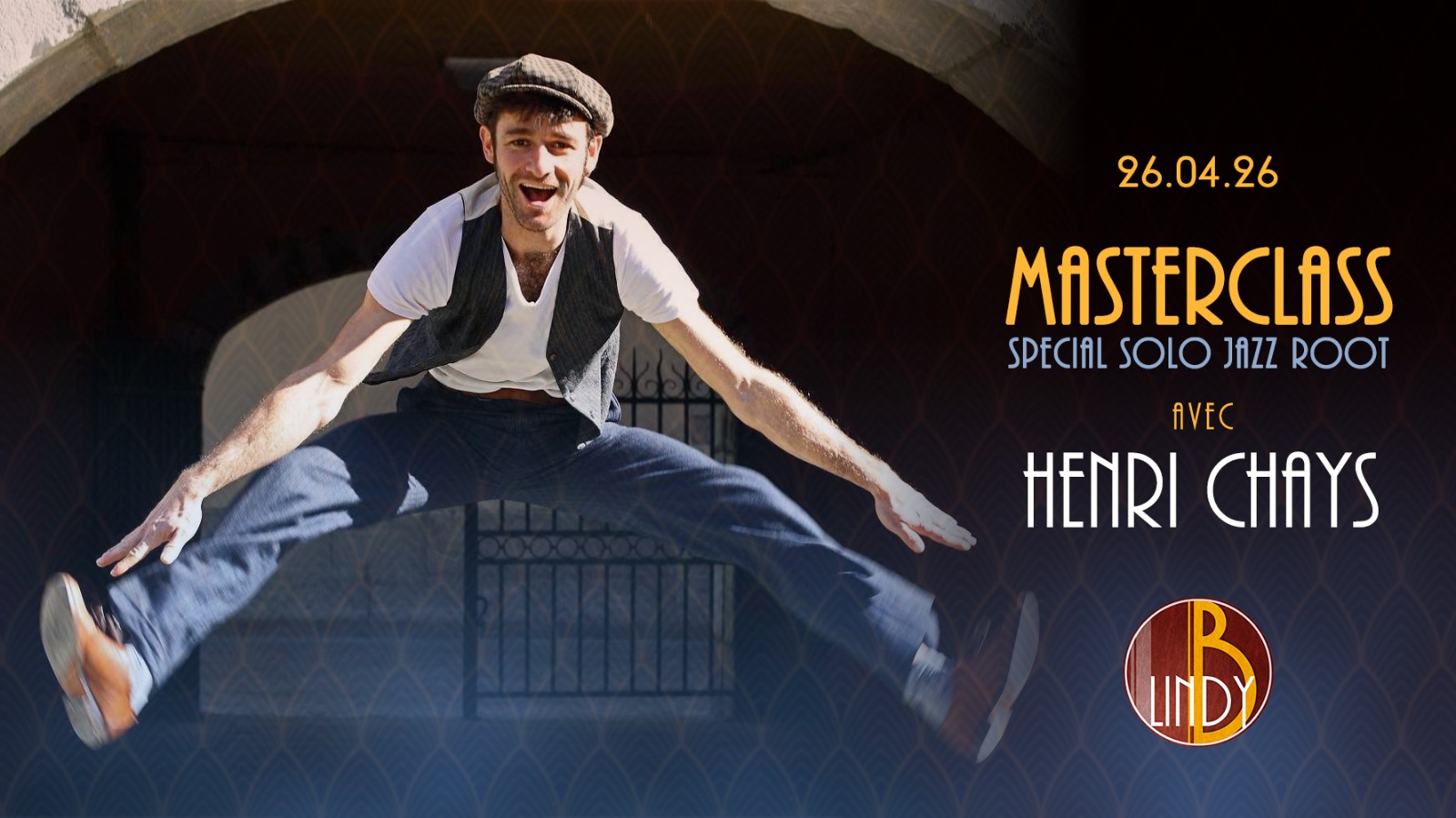 Masterclass Solo Jazz Roots et teadance avec Henri Chays (Chambéry Swing)