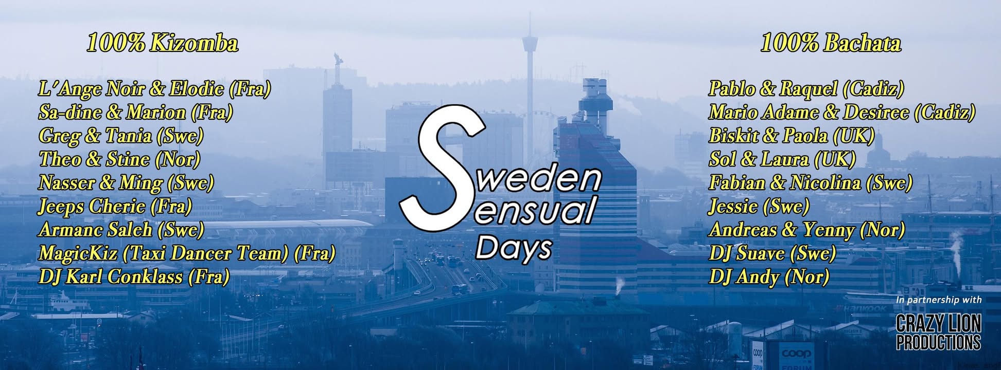 Sweden Sensual Days 2016 - Official Event