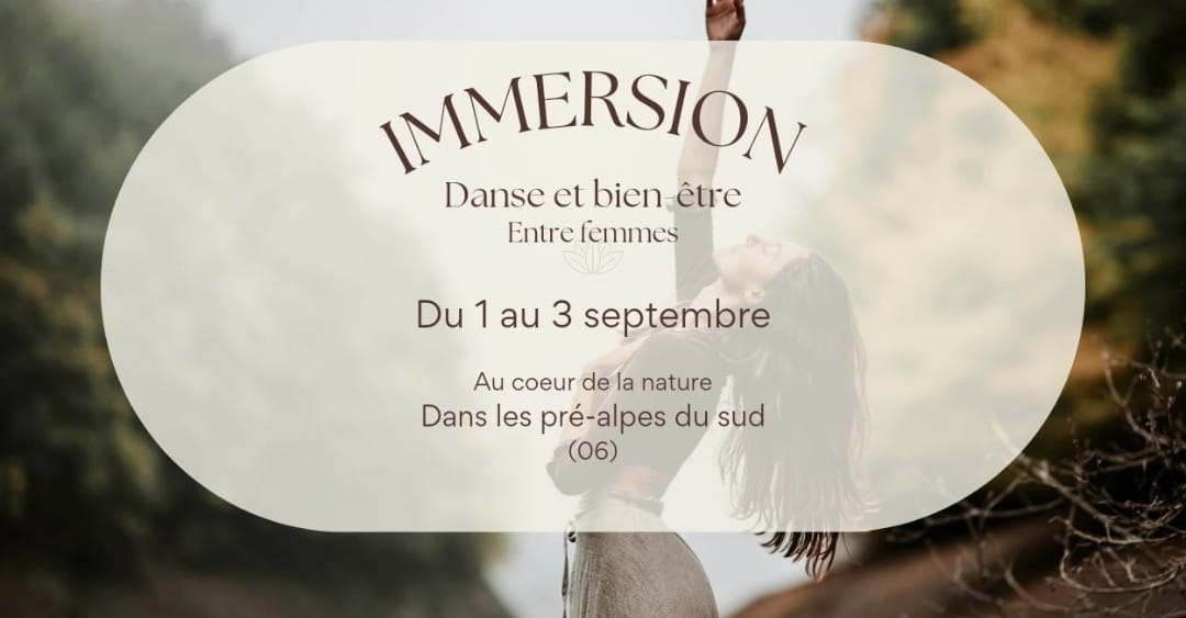 Immersion, Danse et Bien-être, entre Femmes