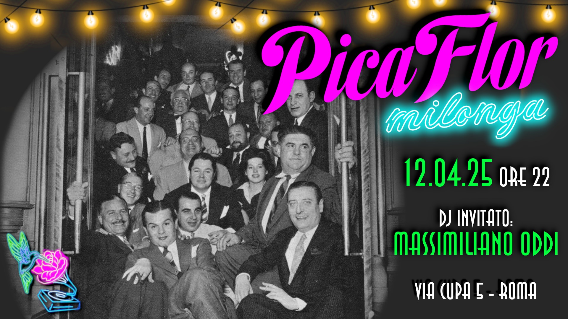 Picaflor milonga πΊ Massimiliano Oddi Dj