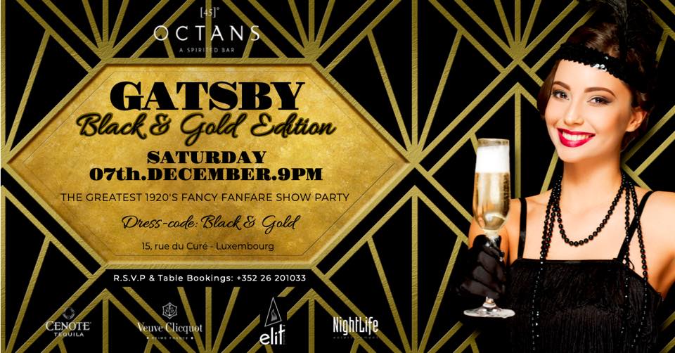 Gatsby Black & Gold edition