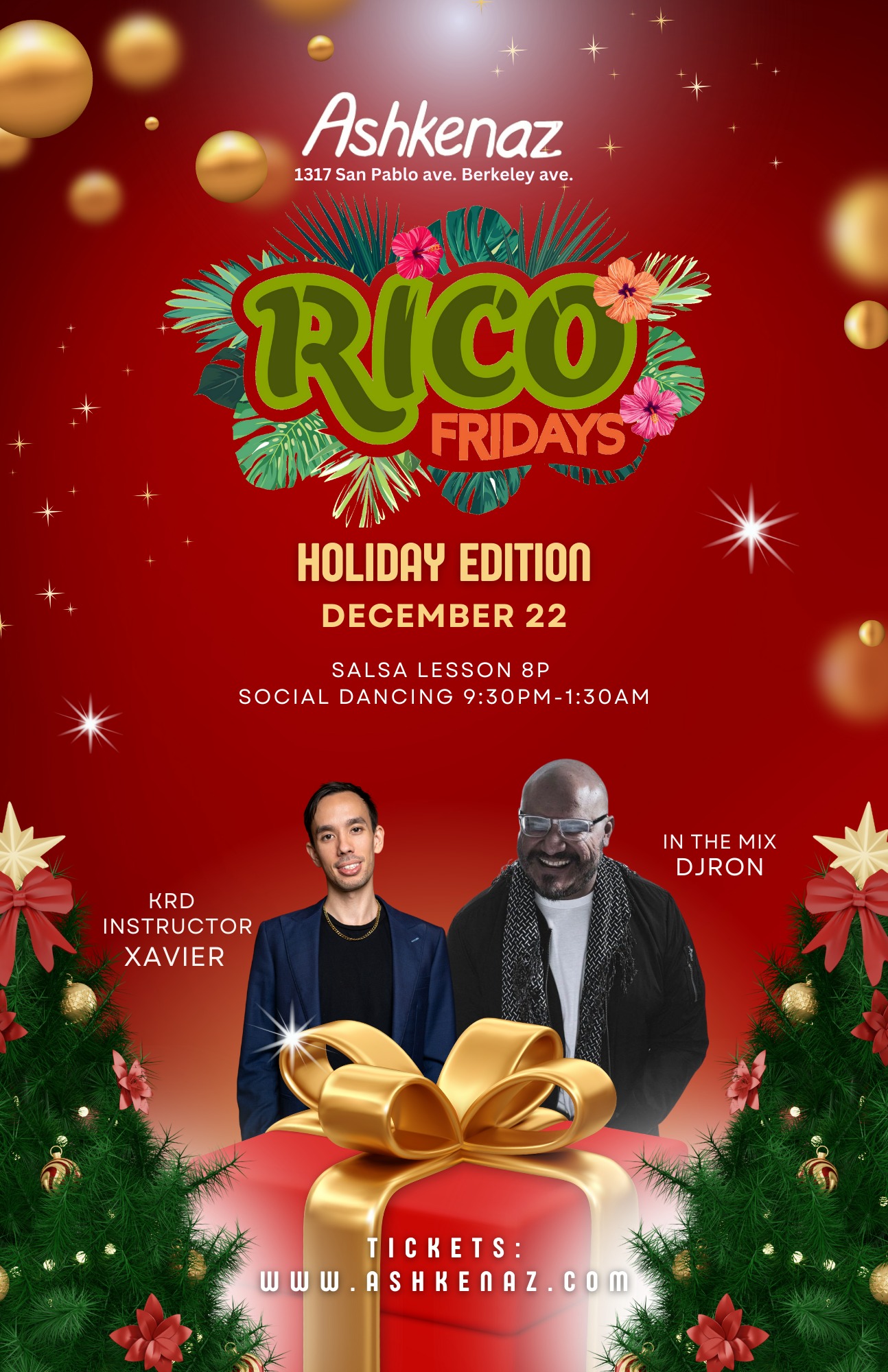 RICO FRIDAYS- Holiday Party!