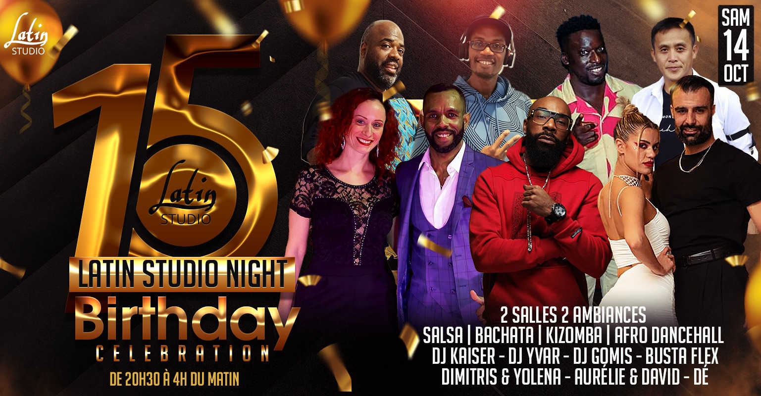 Latin Studio night (spéciale 15 ans)
