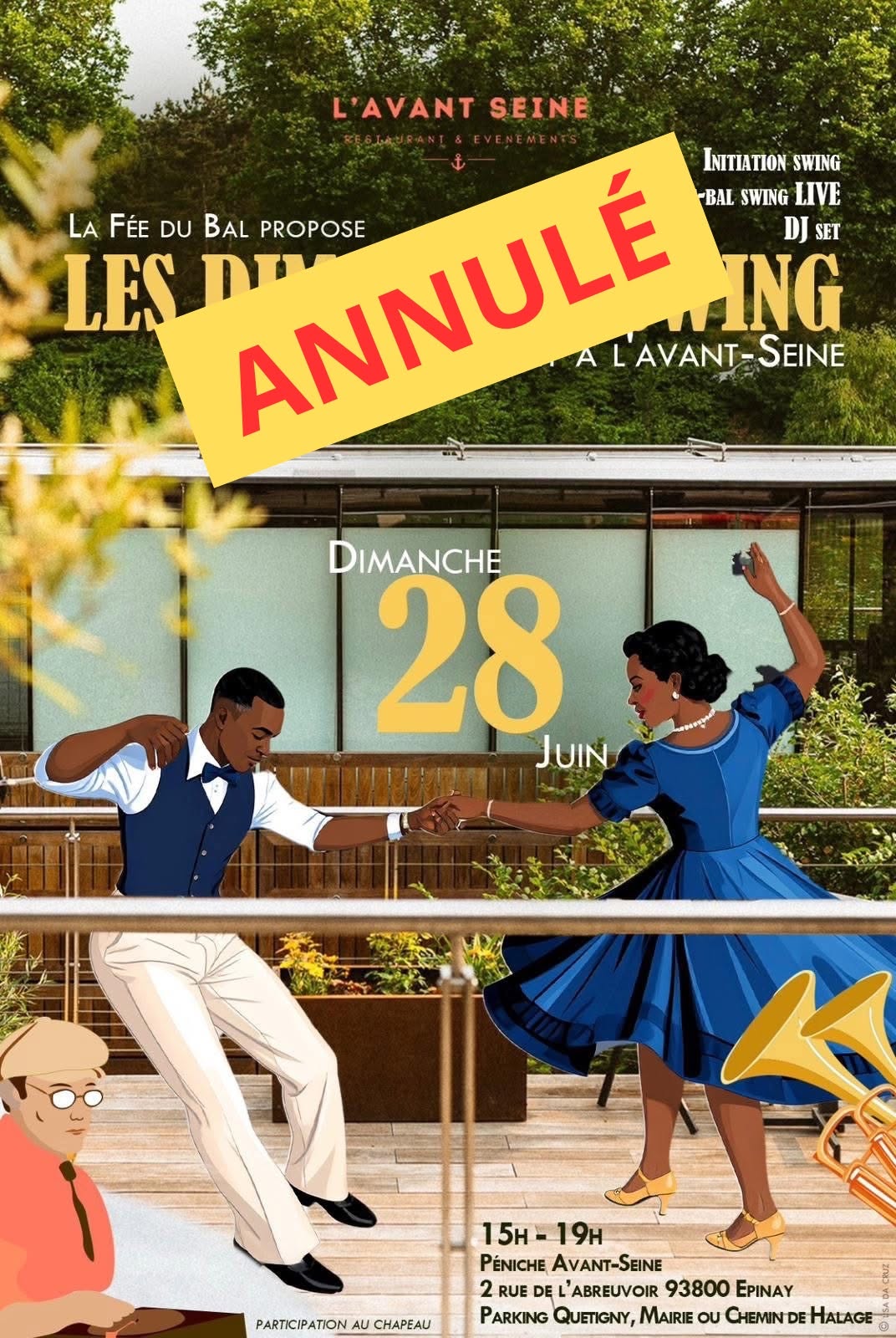 Les Dimanches Swing d'Épinay-City !!