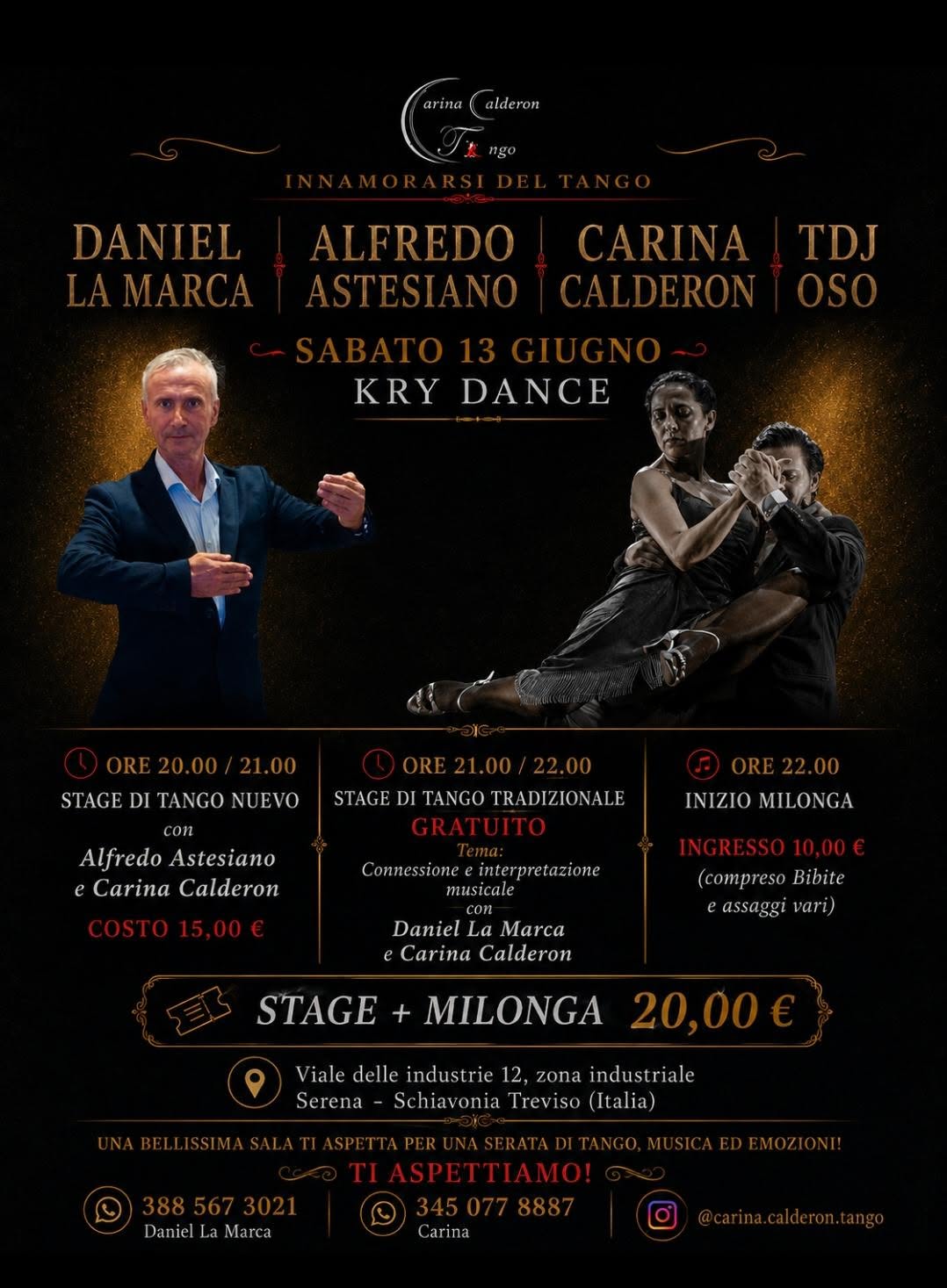 ✨ Tango Experience Dal Tradizionale al Nuevo ✨ con Daniel La Marca