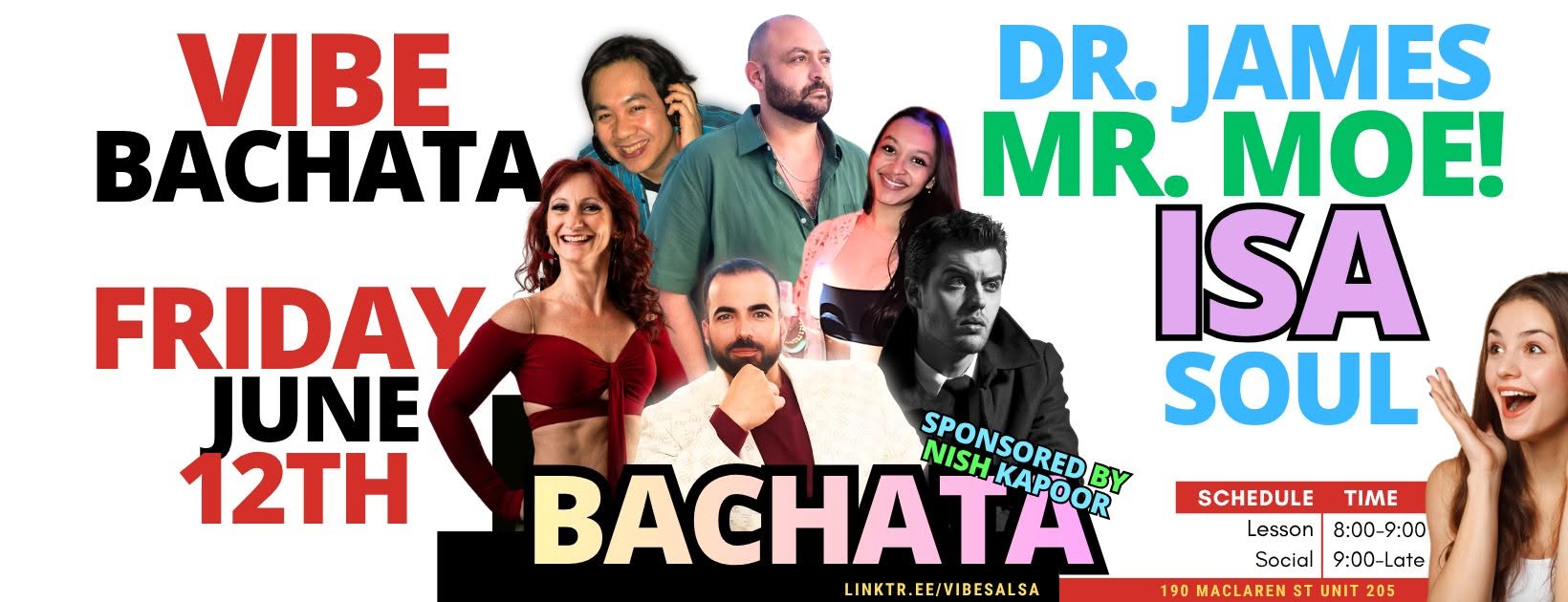 🚨Vibe Bachata🚨!! 🎉Moe + ISA + Dr James + Soul! Le Nordik Give-Away!
