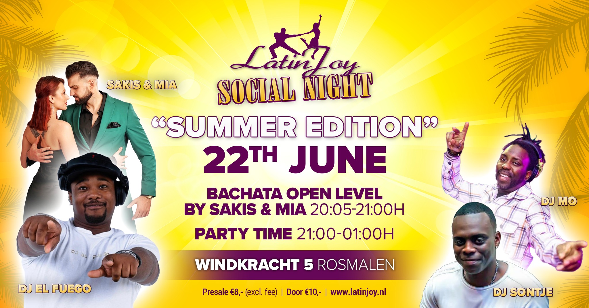 LatinJoy Social Night ''Summer Edition''!