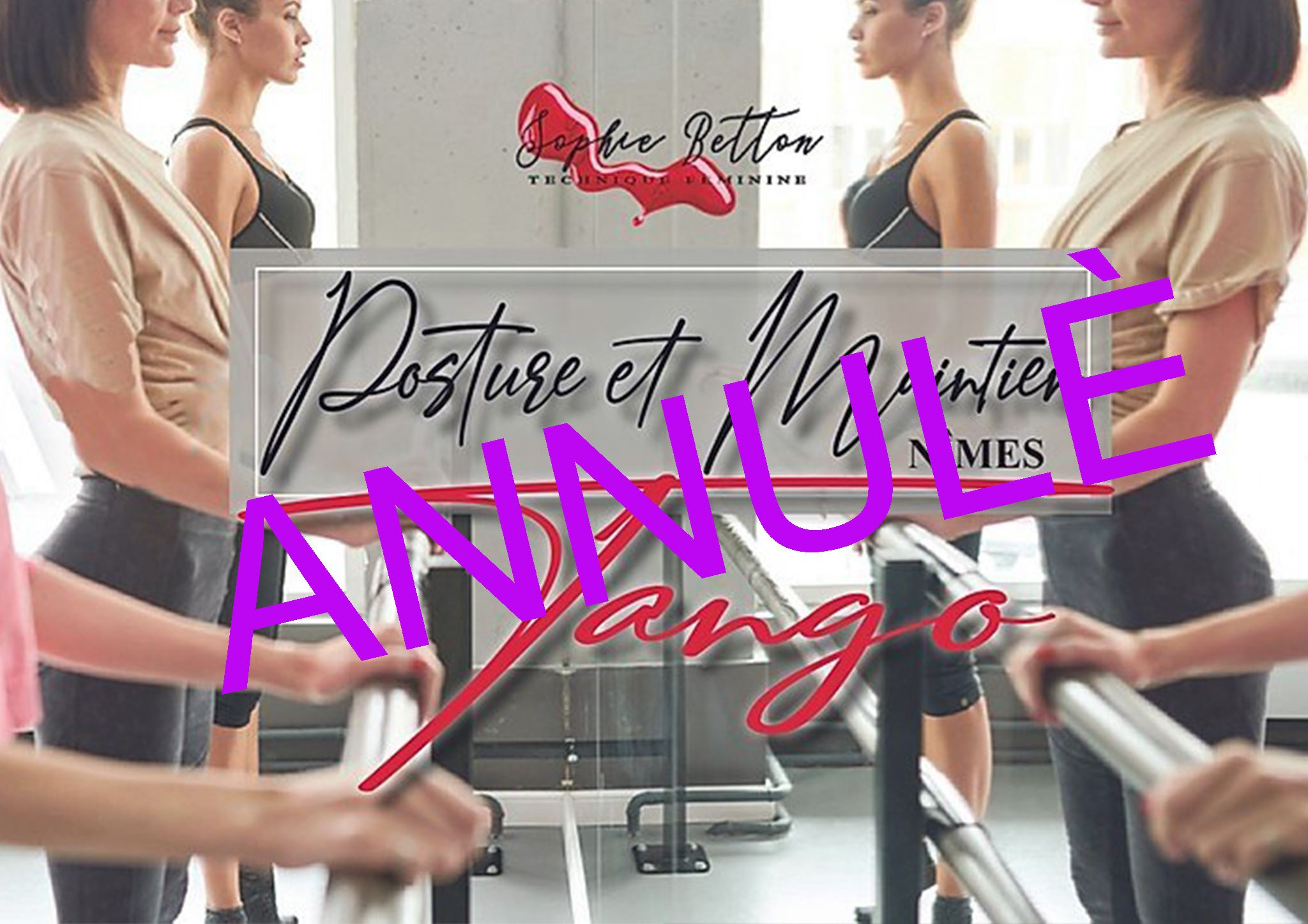 ★annulation★ Cours de Posture et Maintien