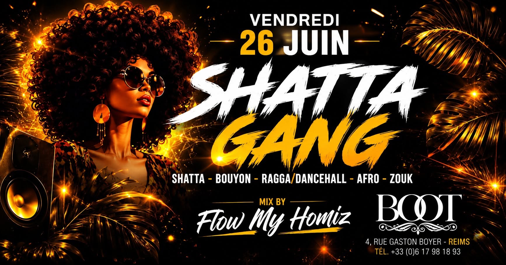 SHATTA GANG by FLOW MY HOMIZ