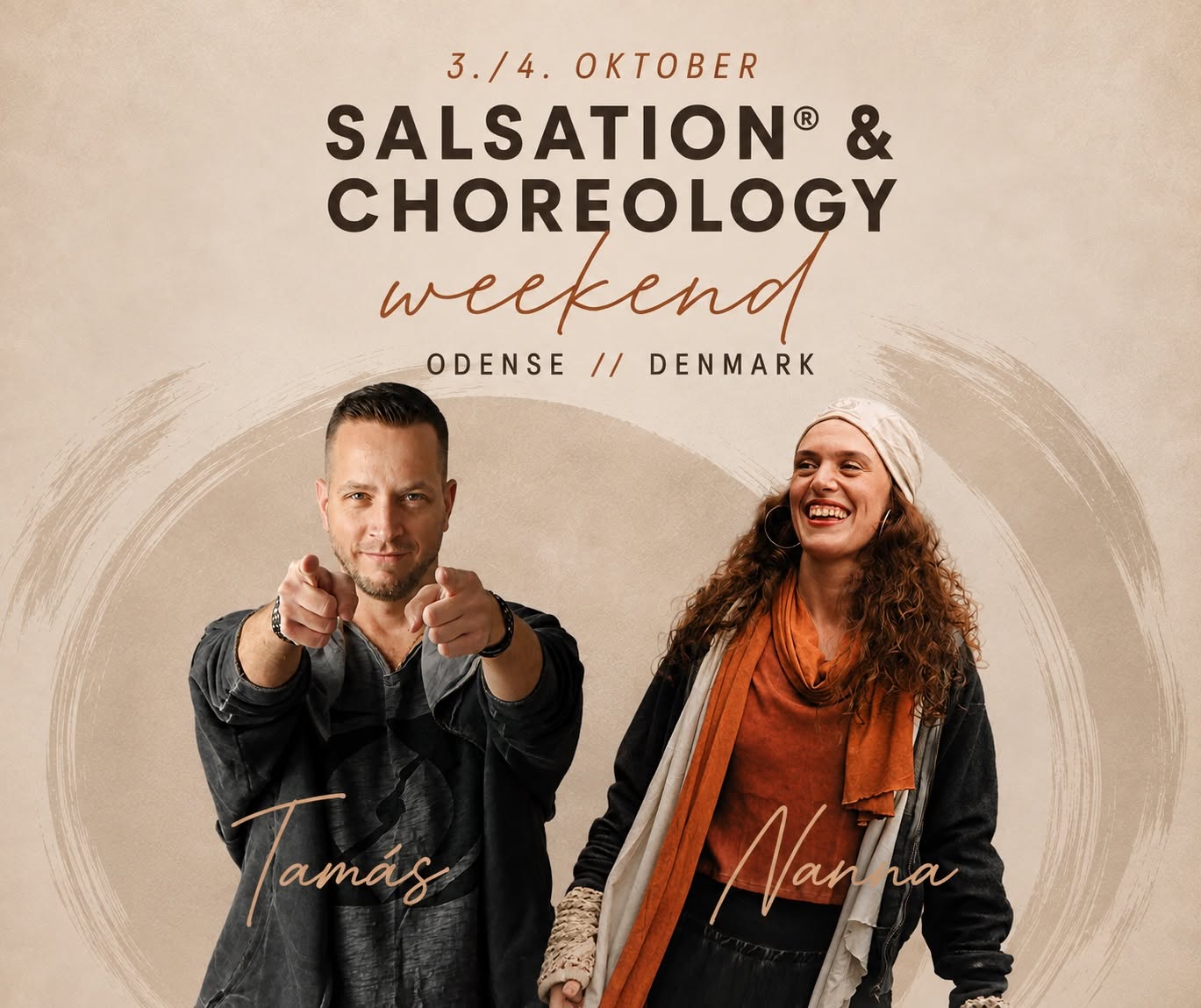 3 4 OKTOBER SALSATION® & CHOREOLOGY Weekend, Odense, Danmark