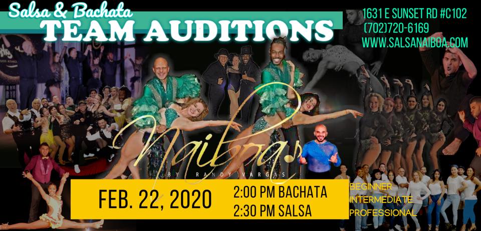 Salsa Bachata Performance Team Auditions