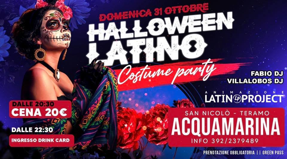 Halloween Latino - Domenica 31 Ottobre - LatinProject