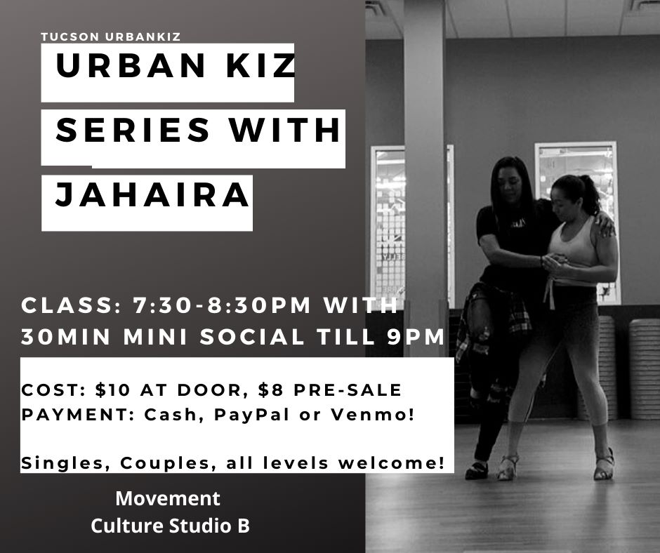 POSTPONED: Urban Kiz Series with Jahaira