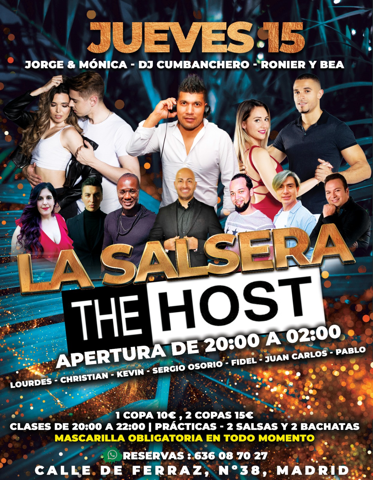 JUEVES LA SALSERA EN HOST - 15 de Julio