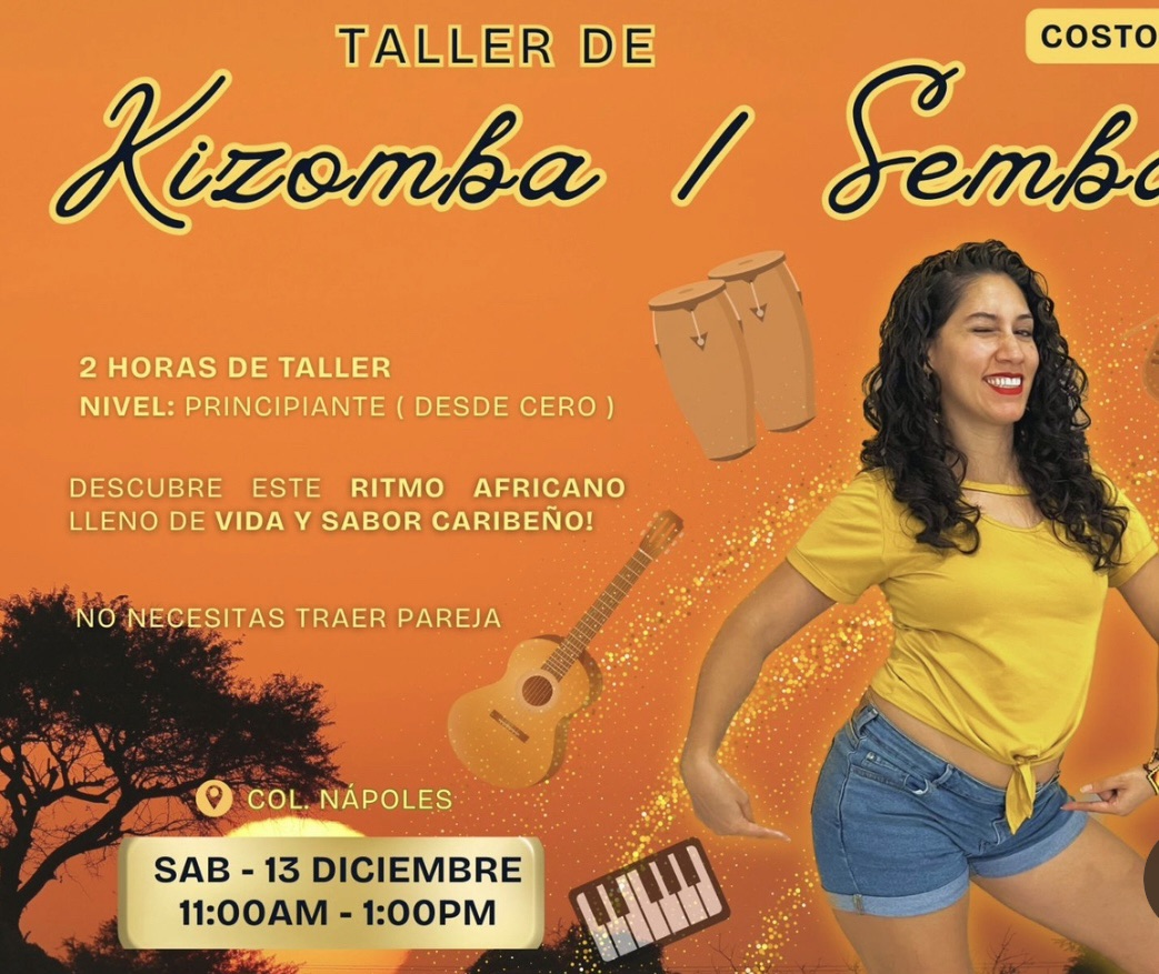 Taller de Kizomba - PRINCIPIANTES