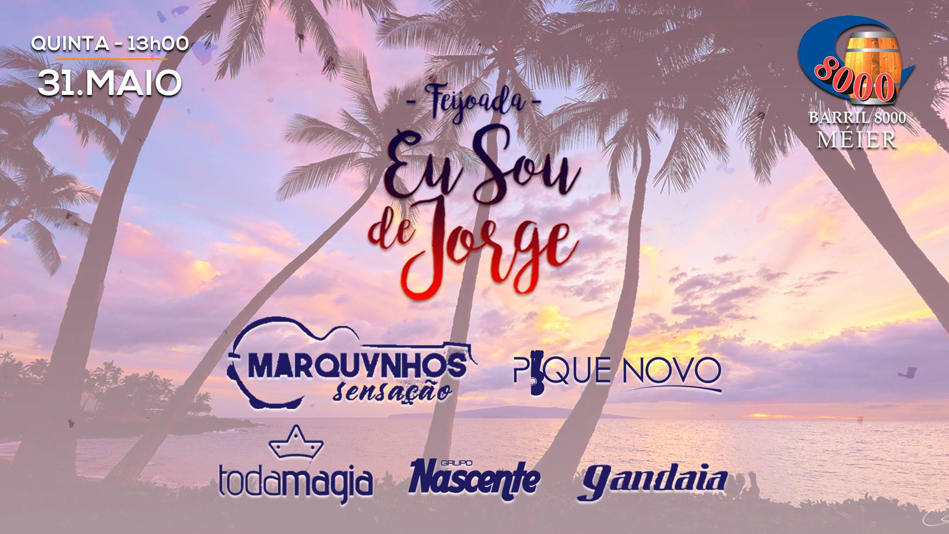 Feijoada Eu Sou de Jorge ❥ Marquynhos Sensação ❥Pique Novo e MT+