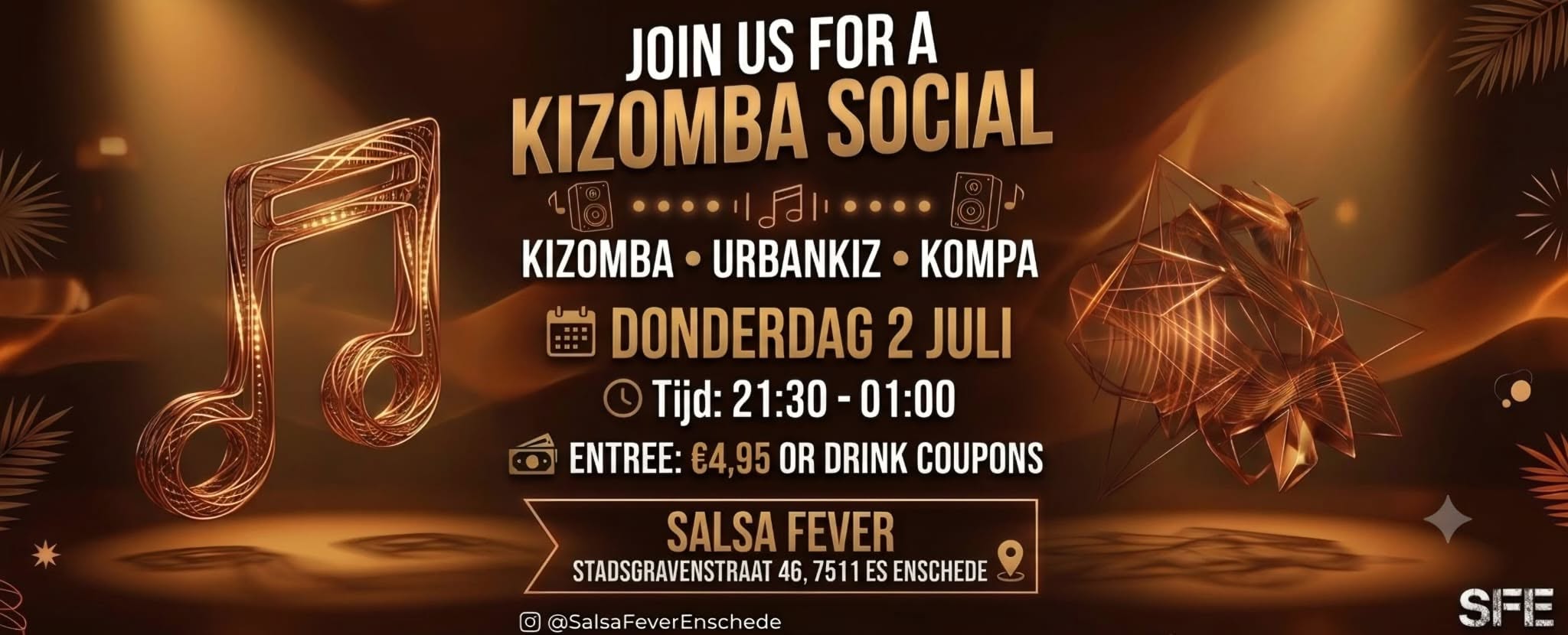 LAST MINUTE Kizomba Enschede ππΊ