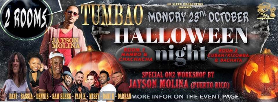 Tumbao Halloween SALSA Party In Camden Town