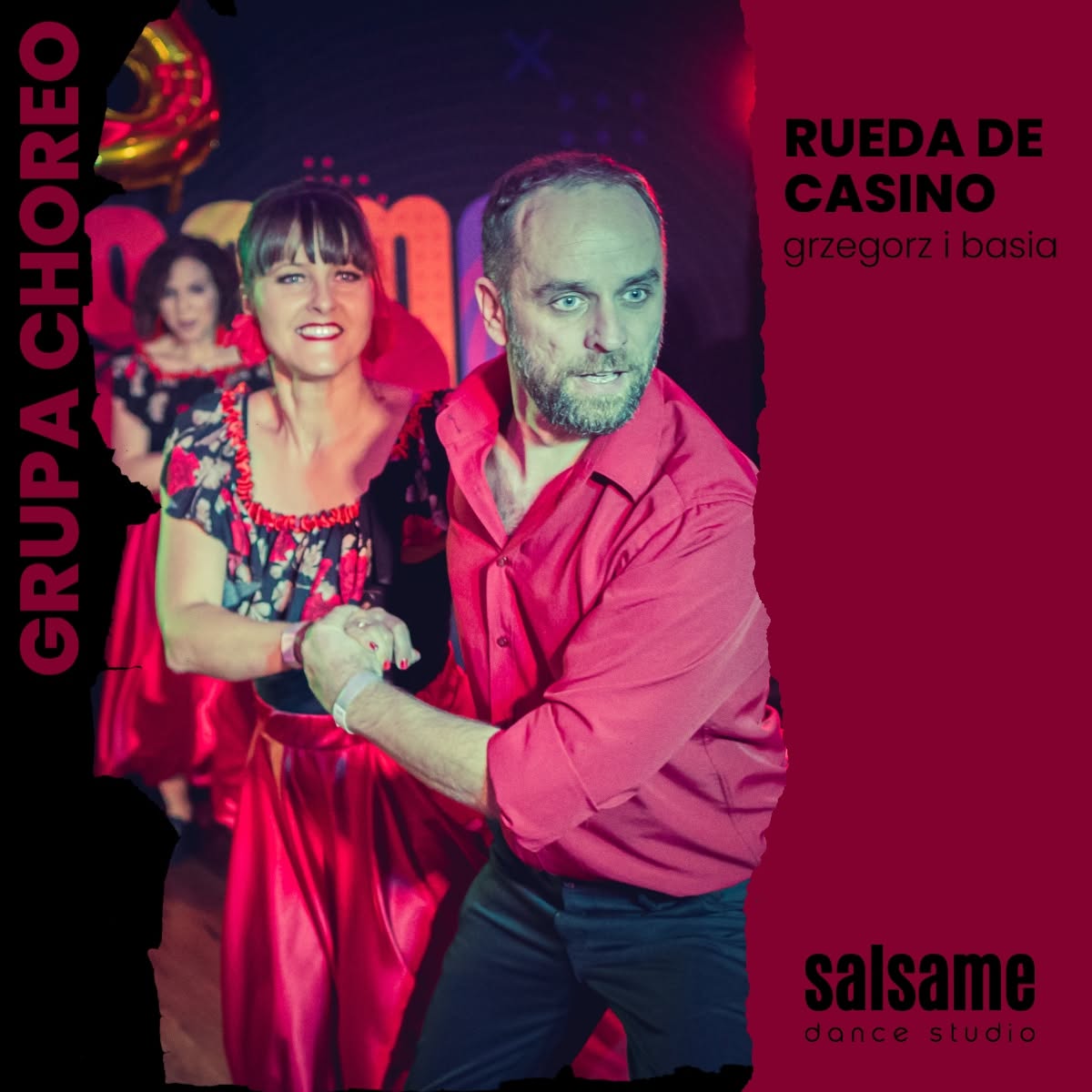 Grupa choreo RUEDA DE CASINO Grzegorz i Basia SALSAme start: wrzesień 2026
