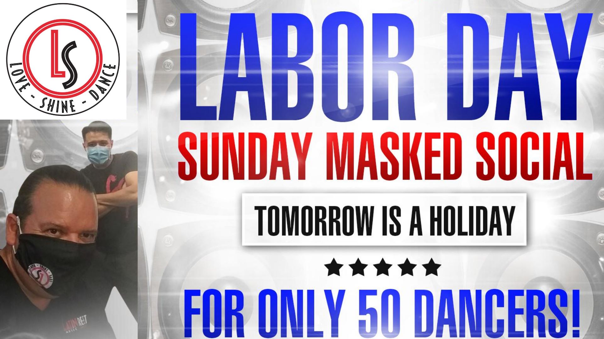 Labor Day Sunday Masked Social