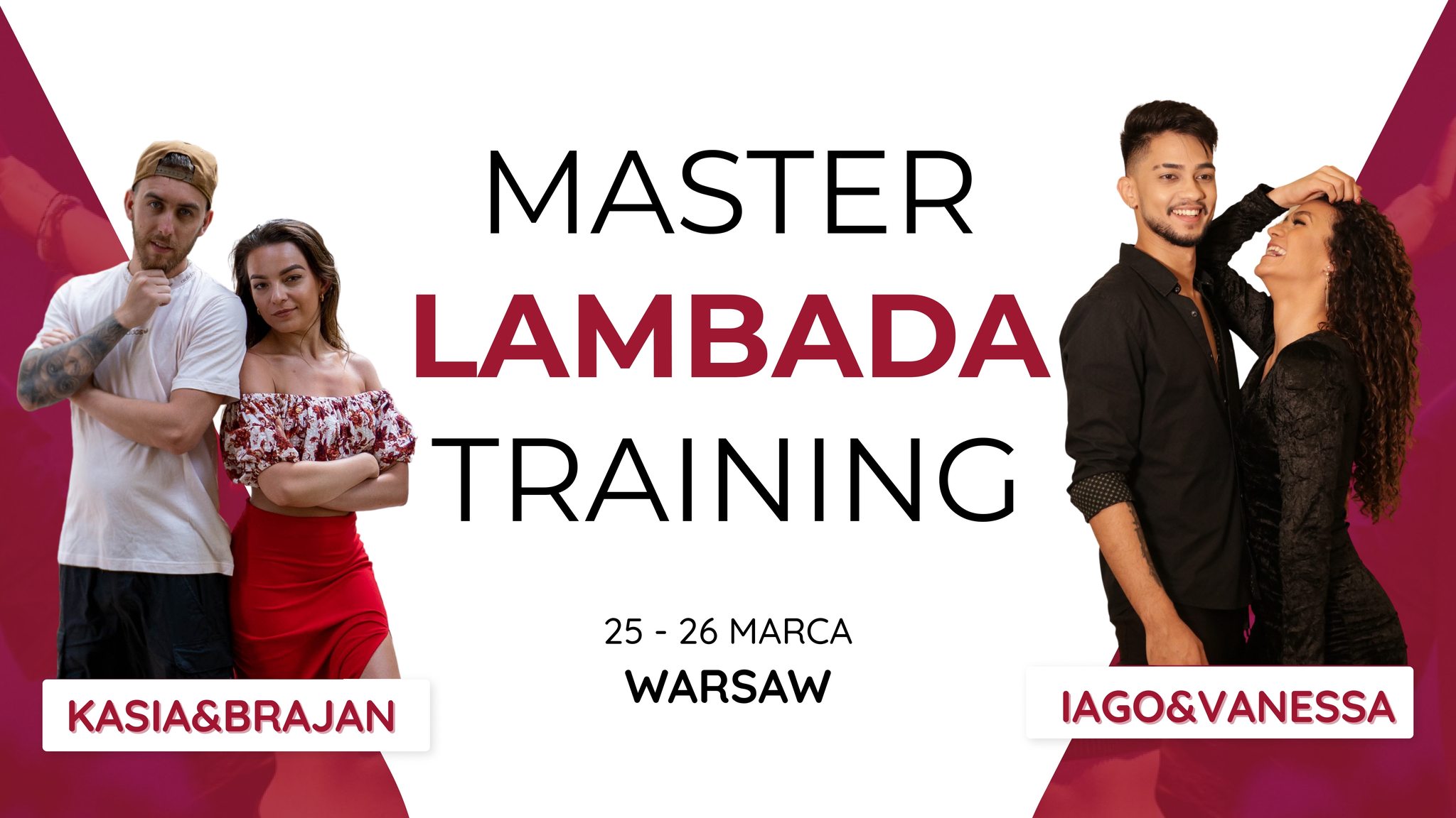 Master LAMBADA Training with Iago&Vanessa and Brajan&Kasia