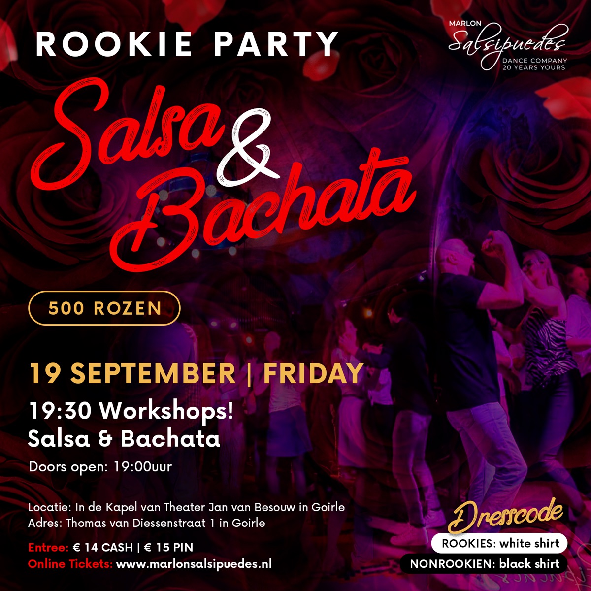 Salsipuedes Rookie Party (Salsa & Bachata) Sep 19