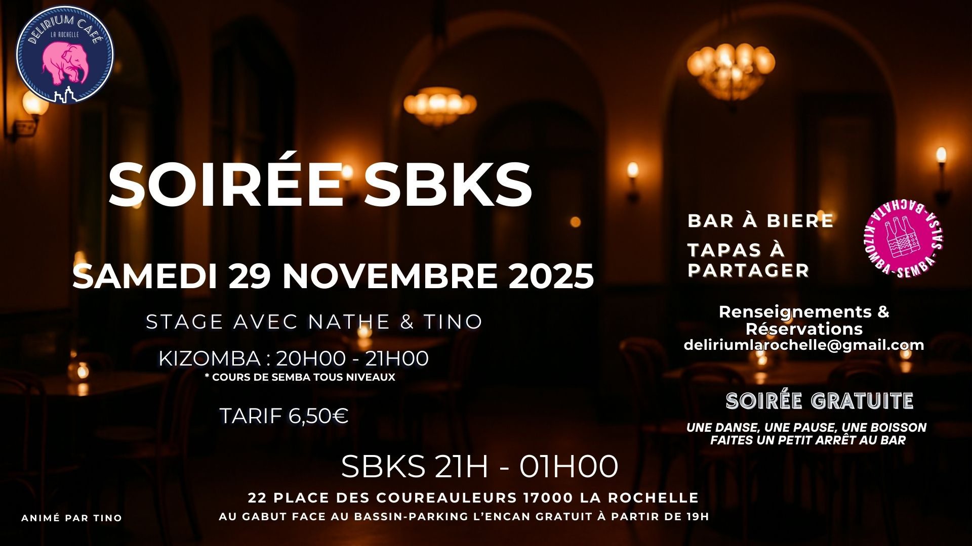 SOIRÉE SBKS