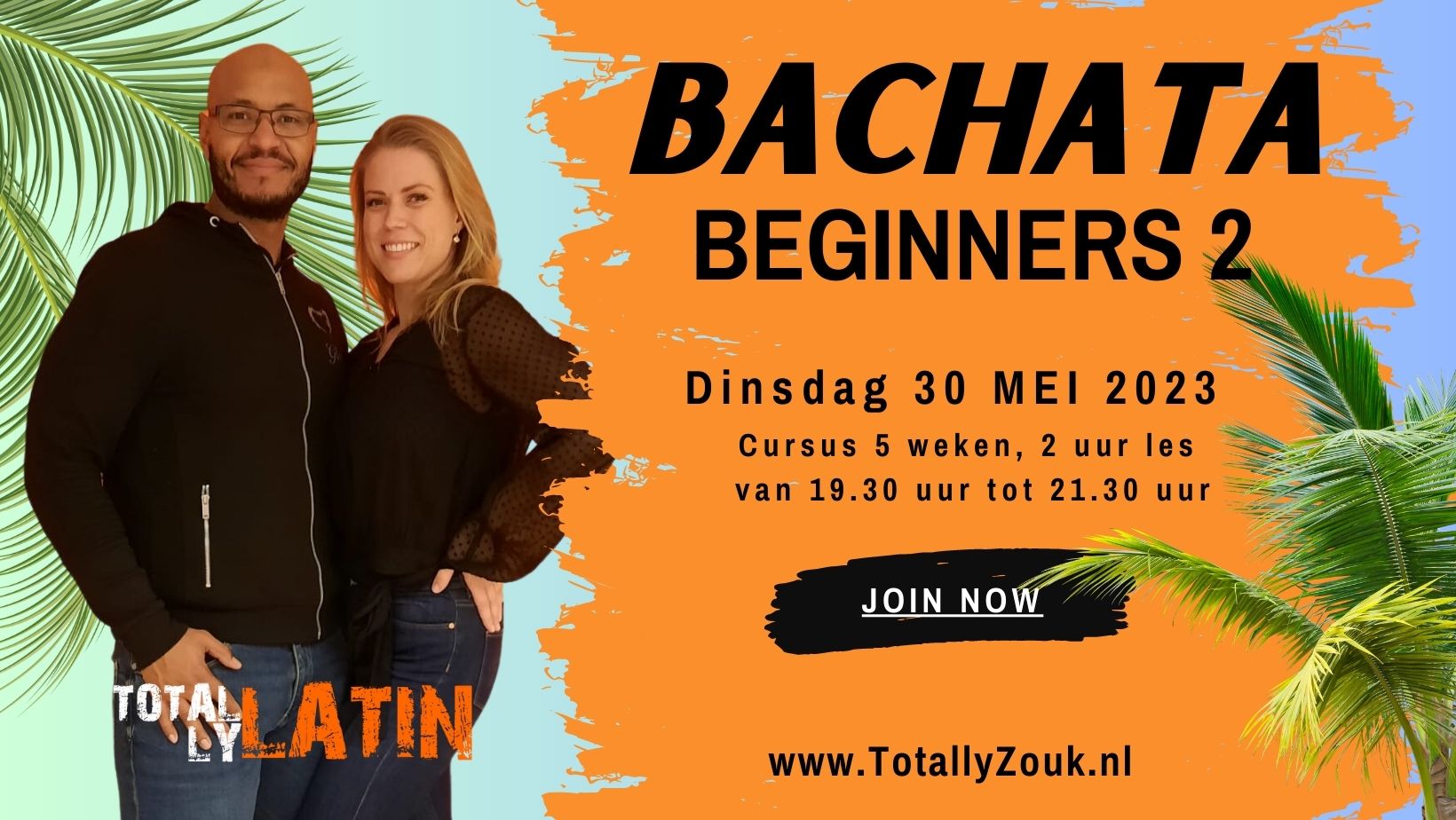 Nieuw lesblok Bachata Beginners 2