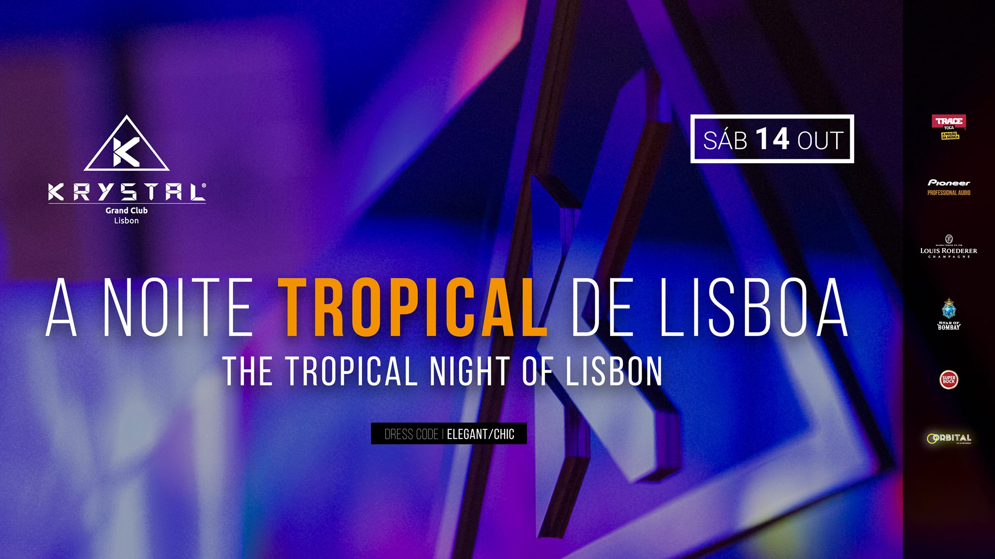 A noite Tropical de Lisboa.