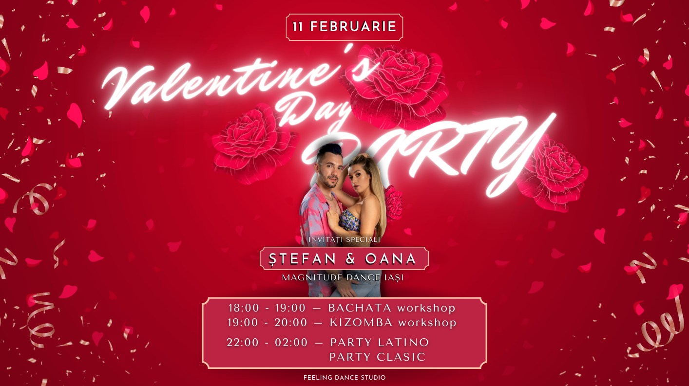 VALENTINE'S DAY workshop & party Feeling Dance Oradea