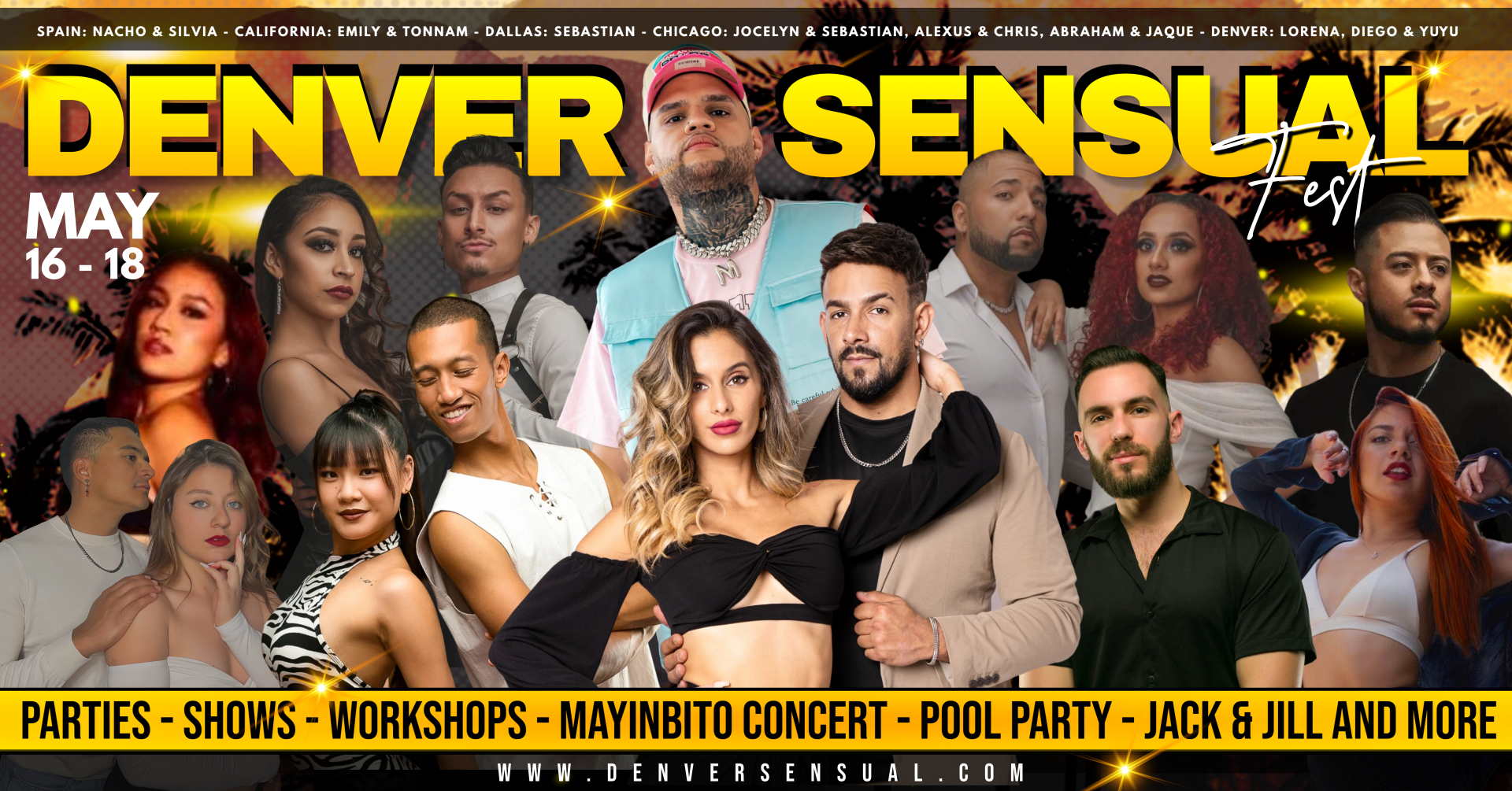 DENVER SENSUAL BACHATA FEST - MAYINBITO CONCERT