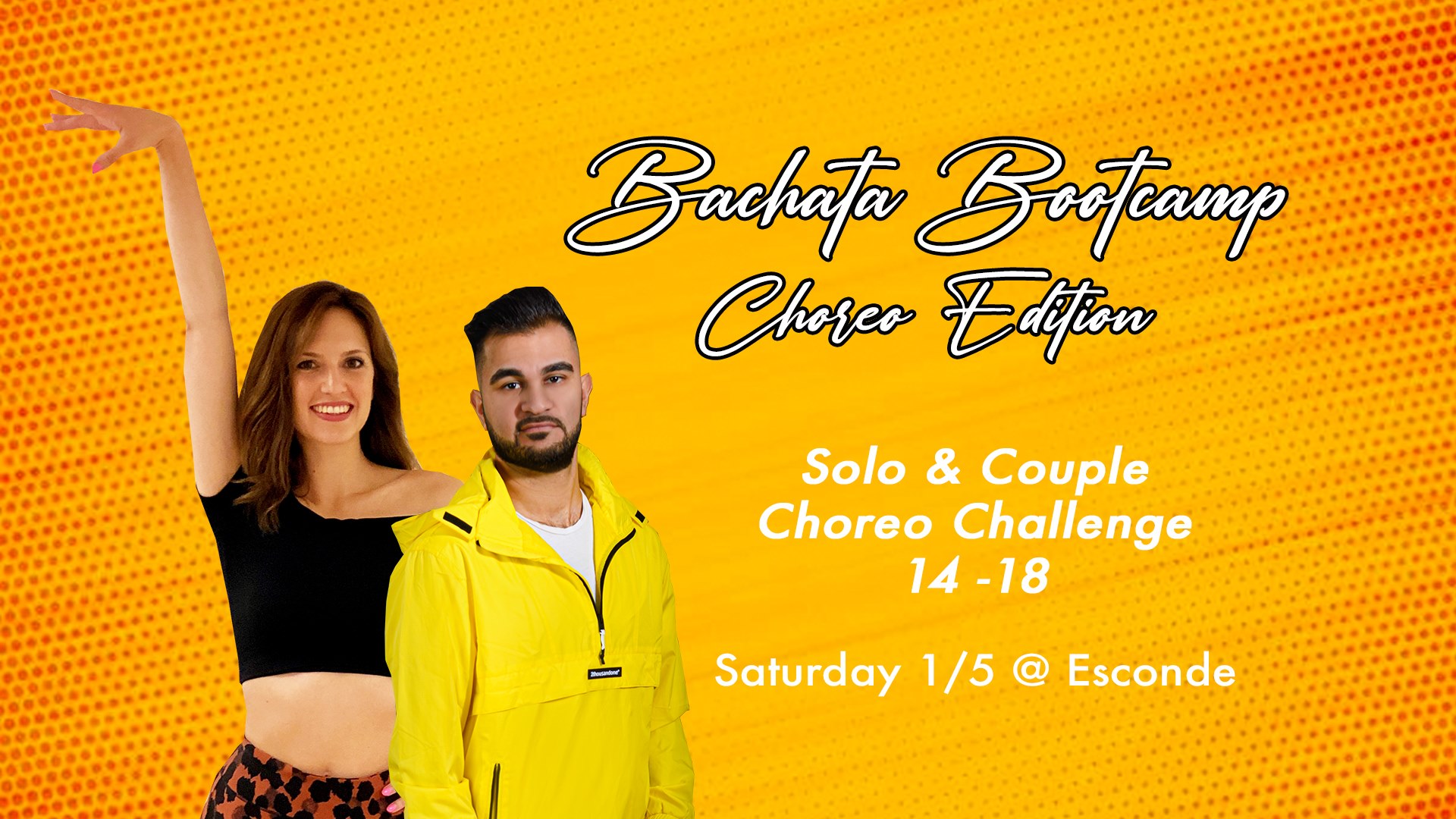 Bachata Bootcamp med Sorush & Irina - Choreo Edition