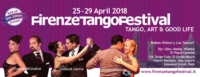 16° Firenze Tango Festival - 25 > 29 April 2018