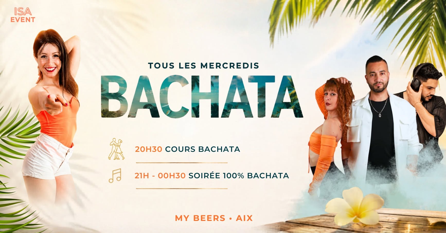 Soirée 100% BACHATA • Aix