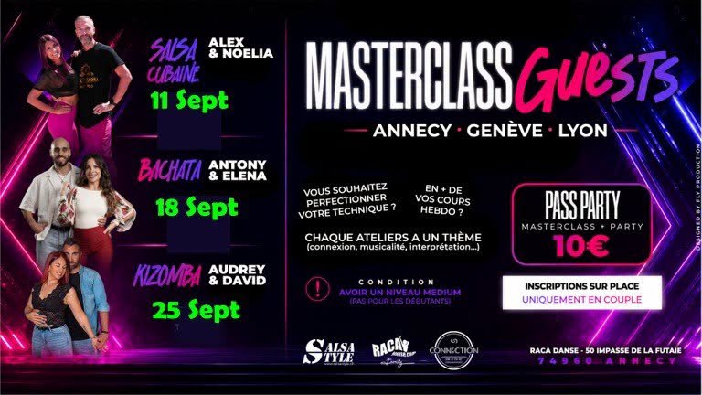 MASTERCLASS SBK Annecy !
