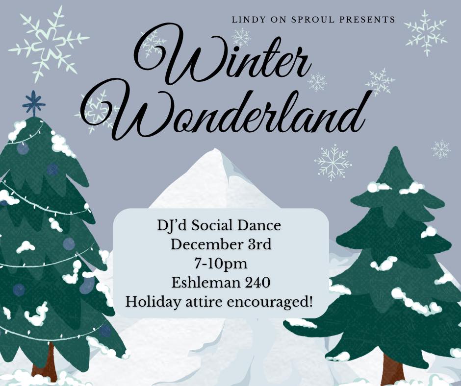 Lindy on Sproul Presents: Winter Wonderland