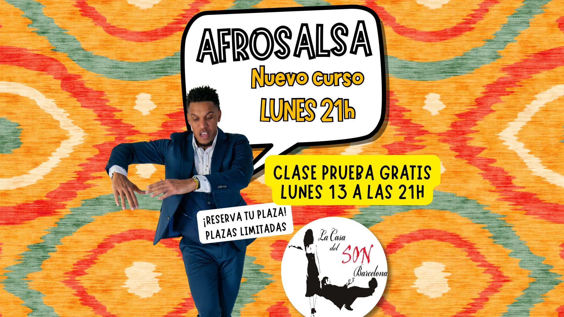 Clase prueba gratis Afrosalsa