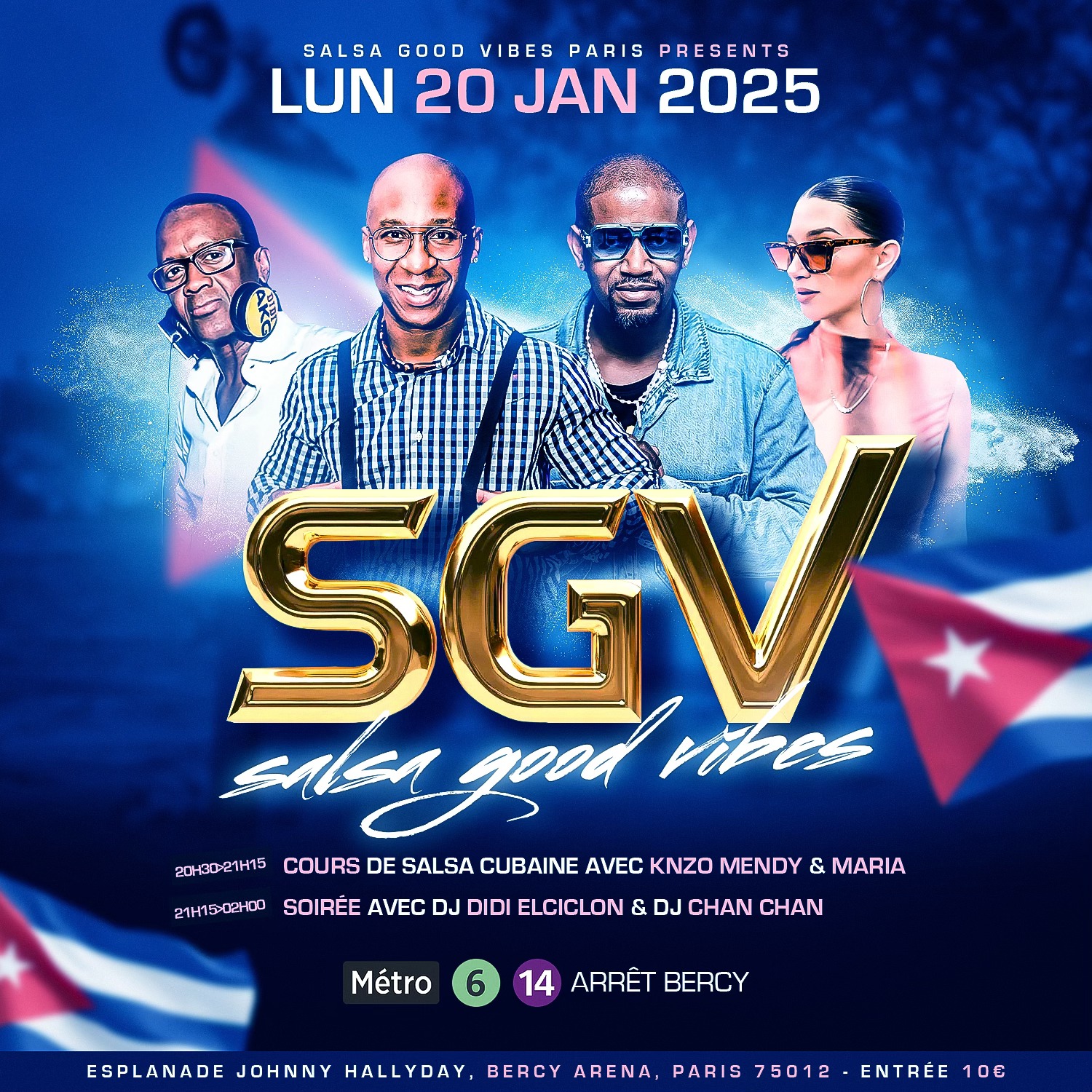 Edition Speciale SALSA VS KOMPA I LUNDI 20 JANVIER 2025 I 🎧DJ Didi ElCiclon & 🎧 DJ Chan Chan