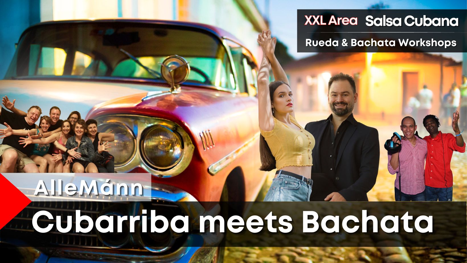 Cubarriba meets Bachata Rueda & Bachata Workshops Party