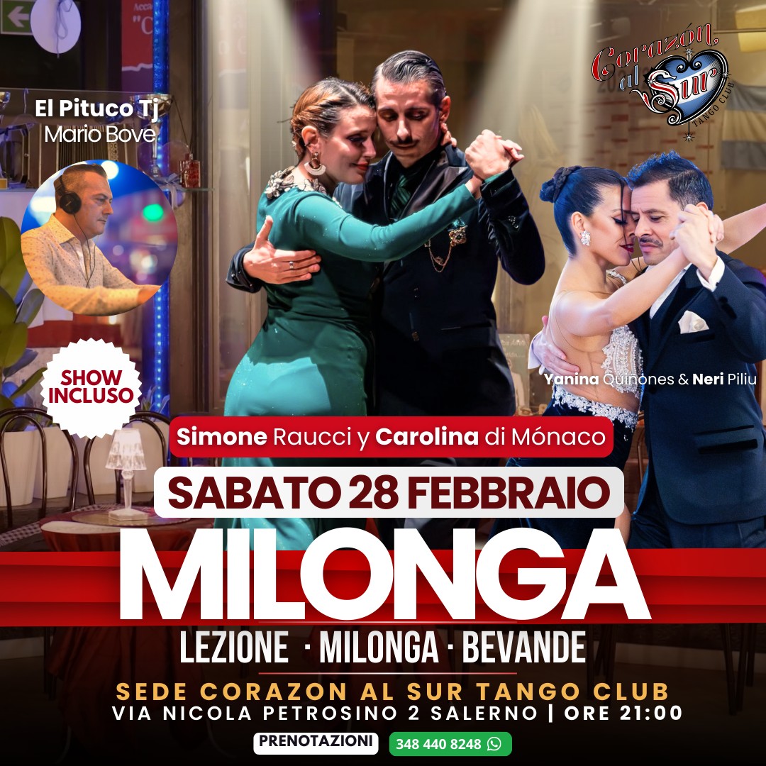 Milonga Argentina a Salerno