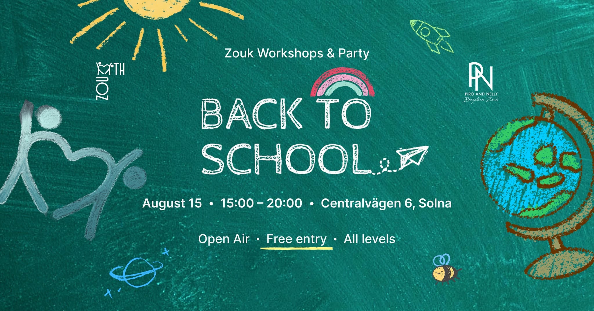 Back To School - Brazilian Zouk Party - Stockholm