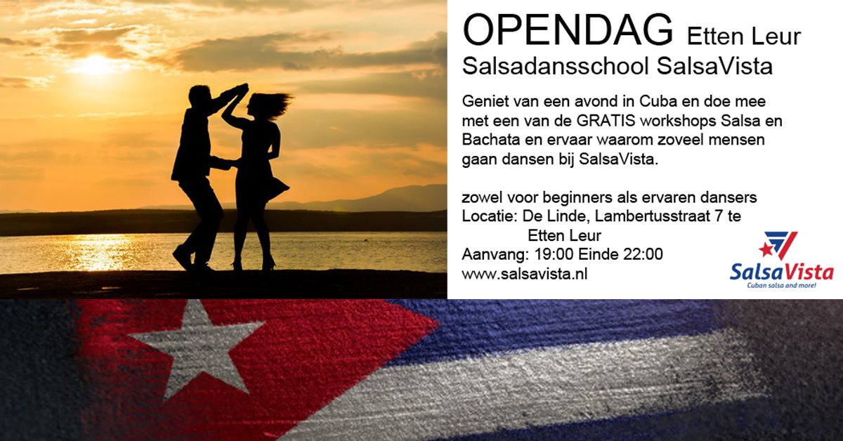 Opendag SalsaVista Cuban Dance