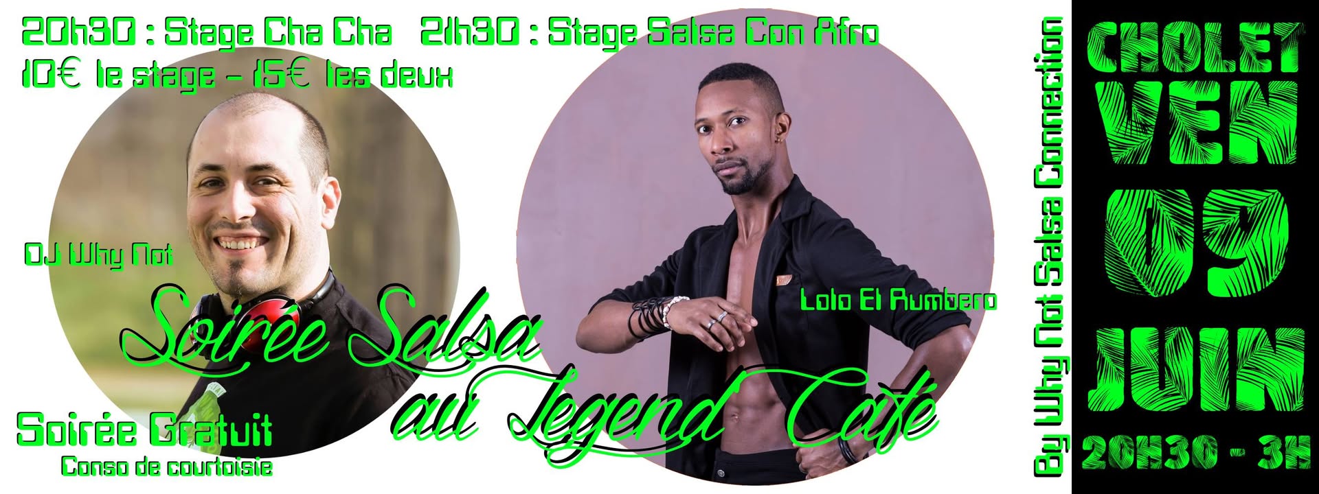 Soirée Salsa Au Legend Café Près De Cholet
