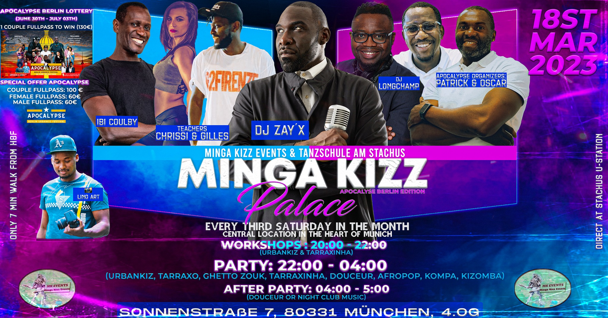MINGA KIZZ PALACE - APOCALYPSE BERLIN EDITION