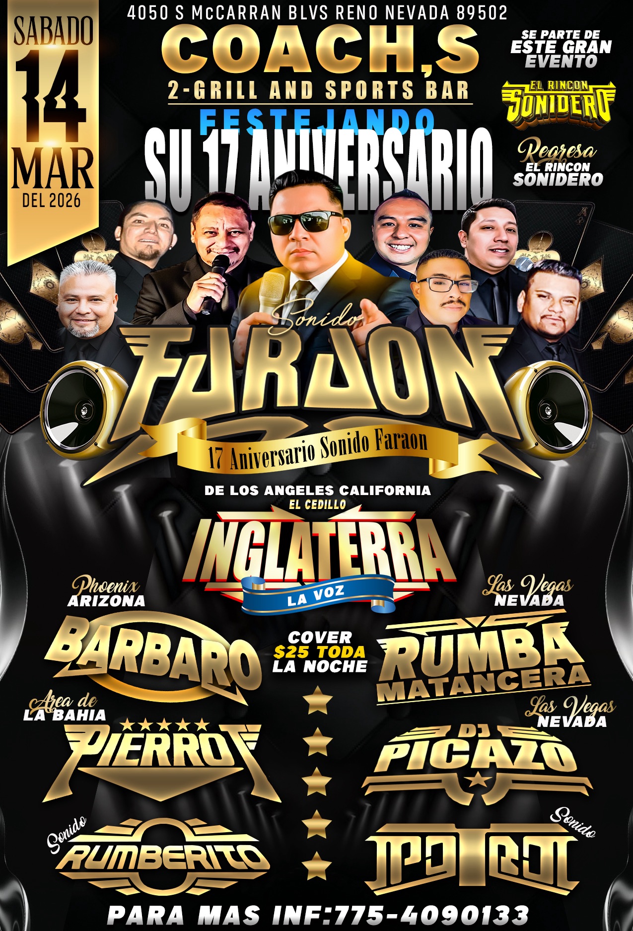 Aniversario sonido faraon