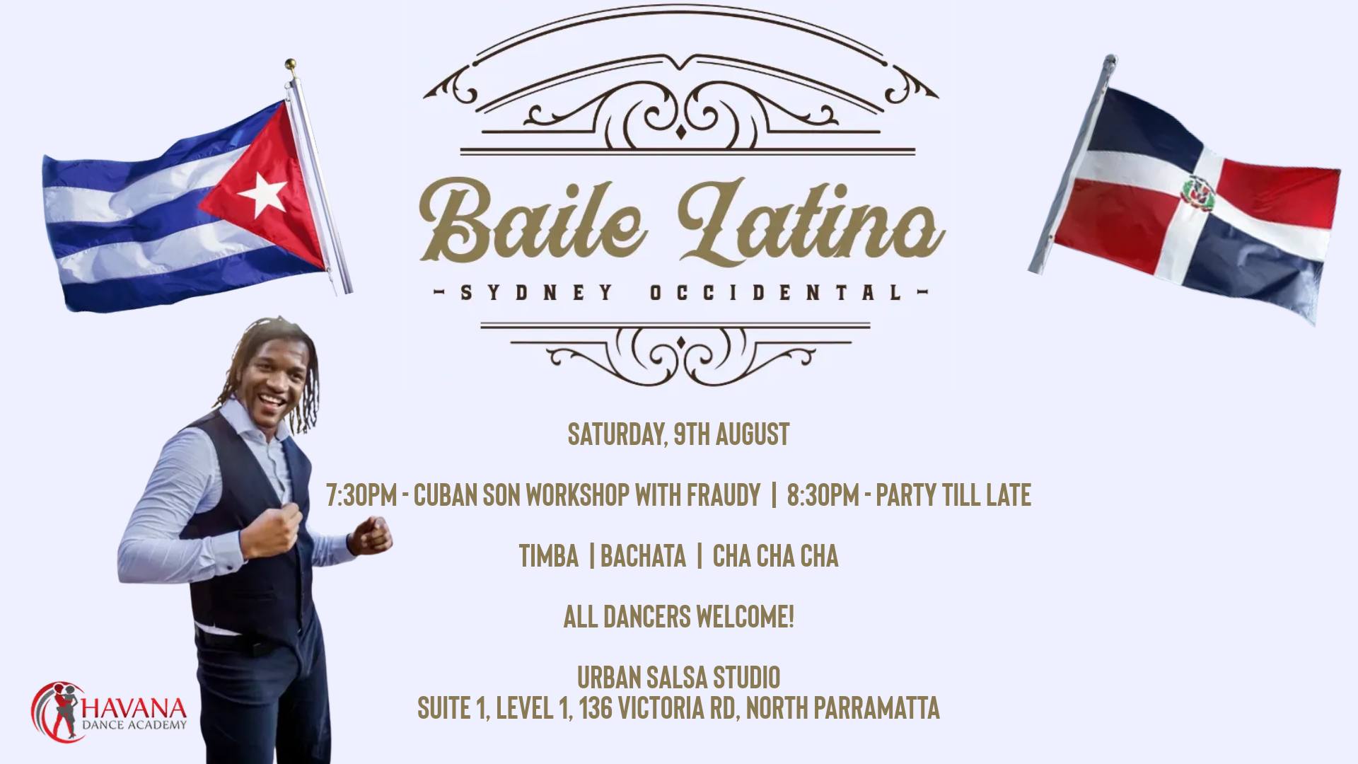 Baile Latino - 9th August